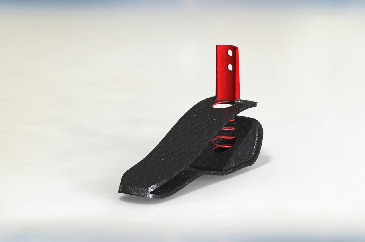 膝关节假体下面